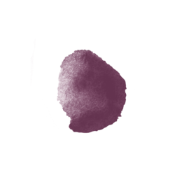 Watercolor Brush Strokes Beere rund