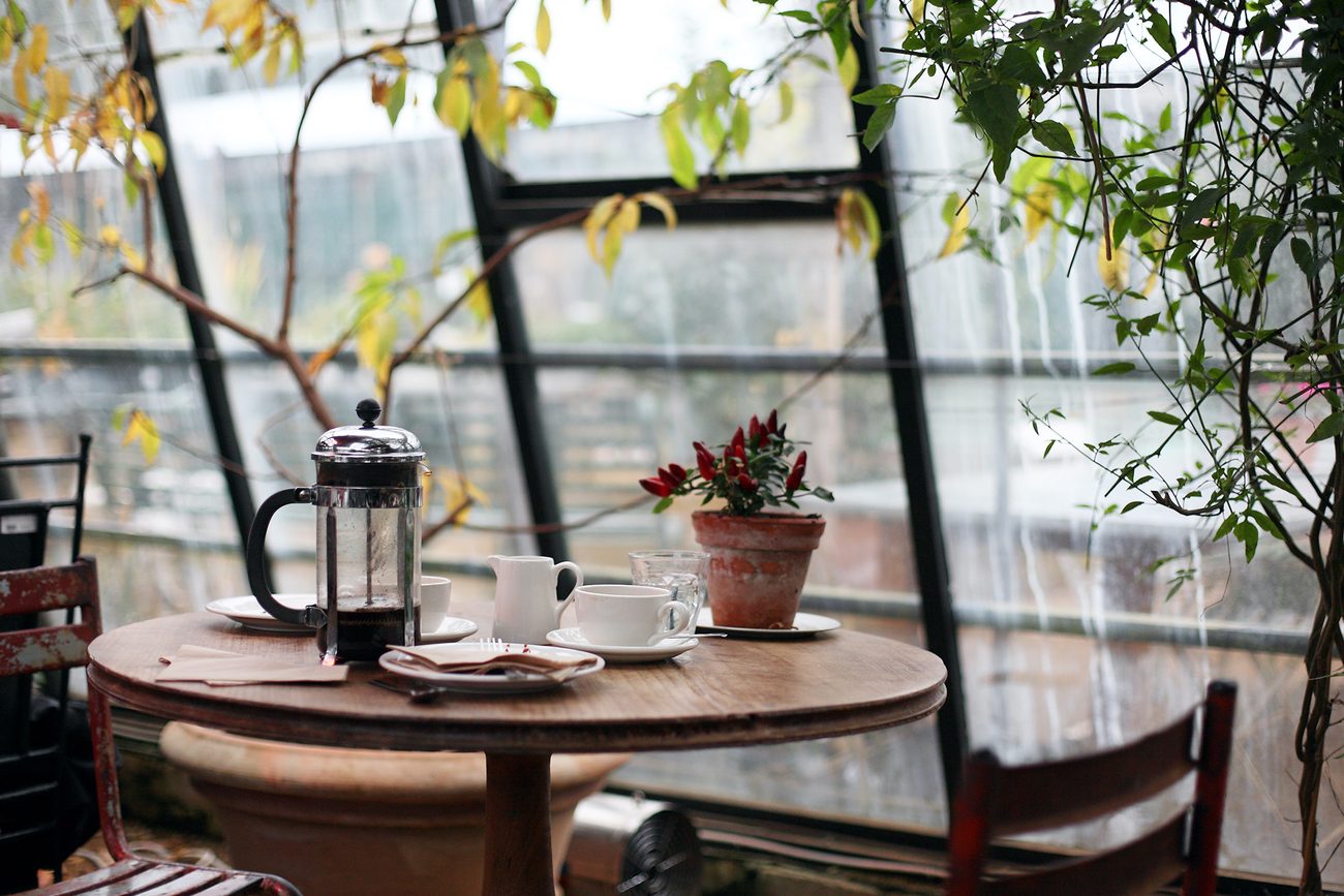 Sprachcoaching im Café